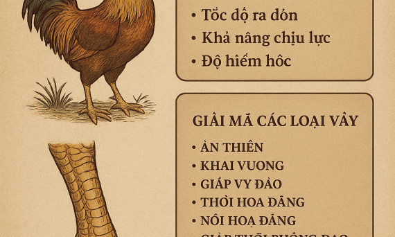 Giải Mã Bí Ẩn Vảy Gà Đá và Linh Kê 11 vay ga da