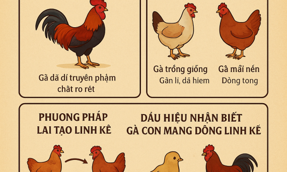 Bí Kíp Dòng Giống, Huyết Thống Và Nghệ Thuật Lai Tạo Linh Kê 15 bikip