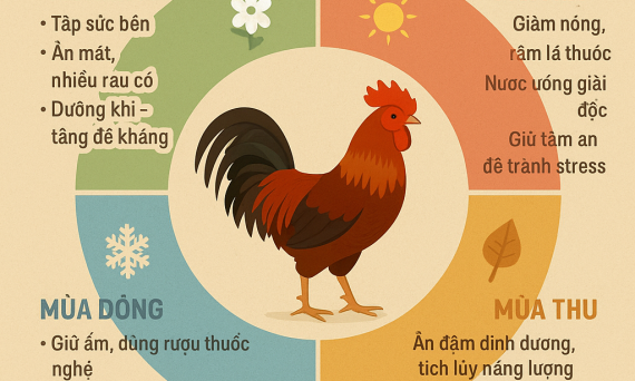 Bí Pháp Dưỡng Sinh Chiến Kê 1 duong sinh chien ke